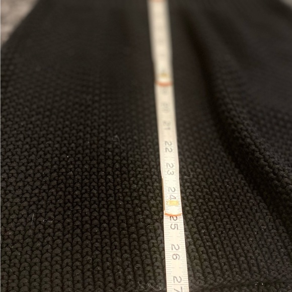 Vintage Moda Black Cowl Neck Sweater mini dress - Picture 6 of 6